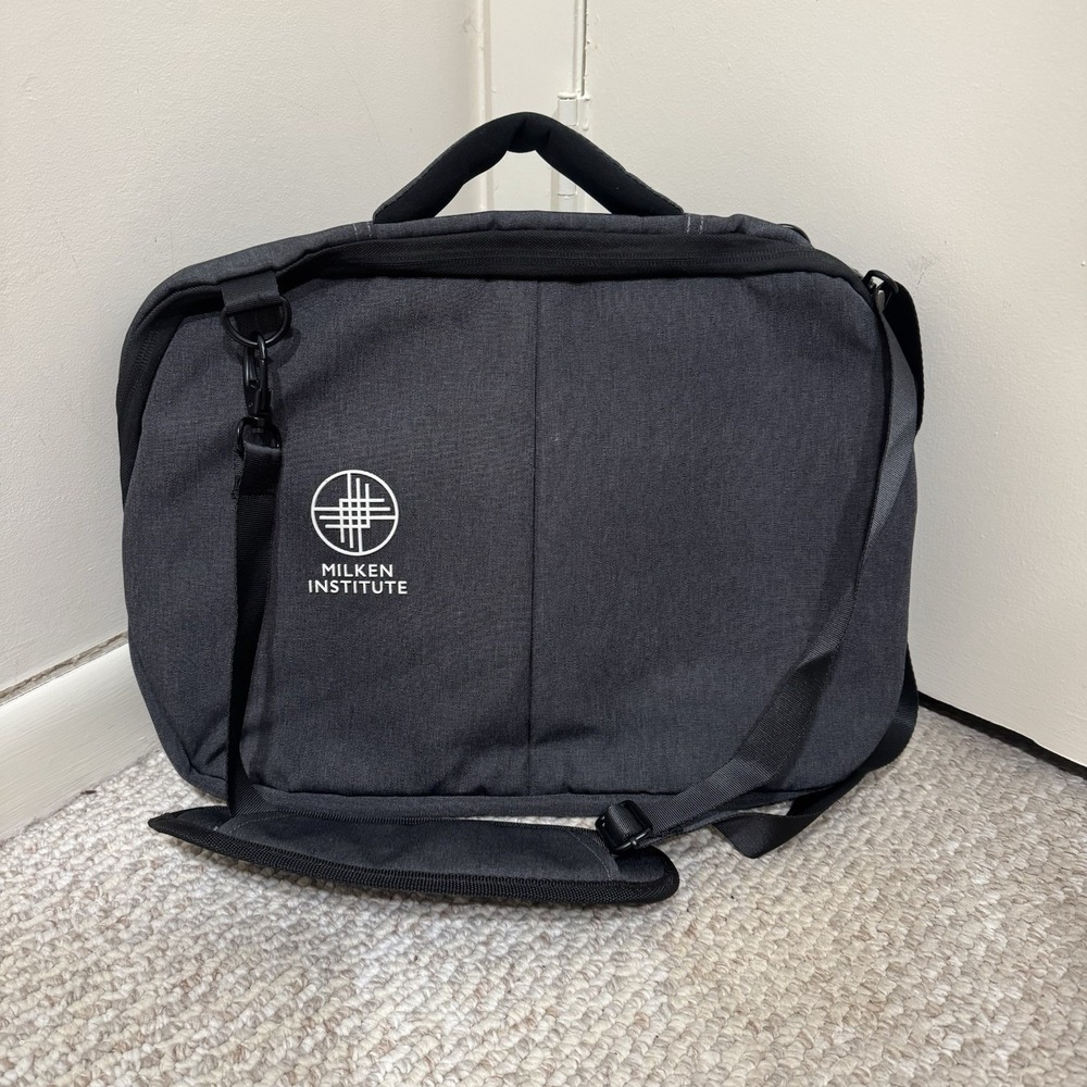 Milken institute Computer Laptop Bag Briefcase Conference 2025